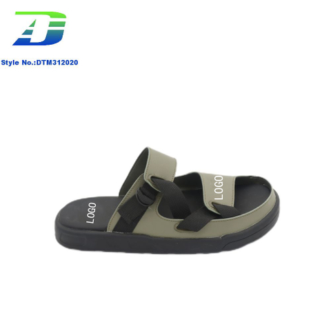 New Fashionable Men's Outdoor Slippers Beach Slippers Beach Sandal Comfortable and Not Tiring Feet