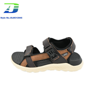 New Beach Shoes Men's Summer Breathable Flat Bottom Casual Sandal for Travel