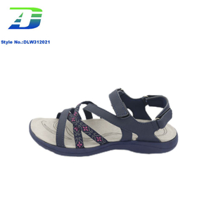 Bohemian Casual Style Comfortable and Anti Slip Flat Bottom Women's Sandal Outdoor Beach Shoes