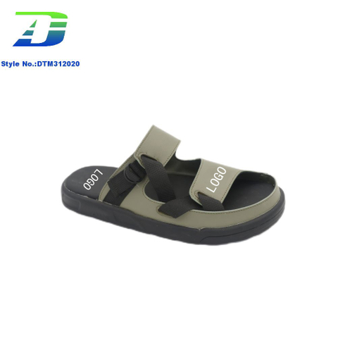 New Fashionable Men's Outdoor Slippers Beach Slippers Beach Sandal Comfortable and Not Tiring Feet