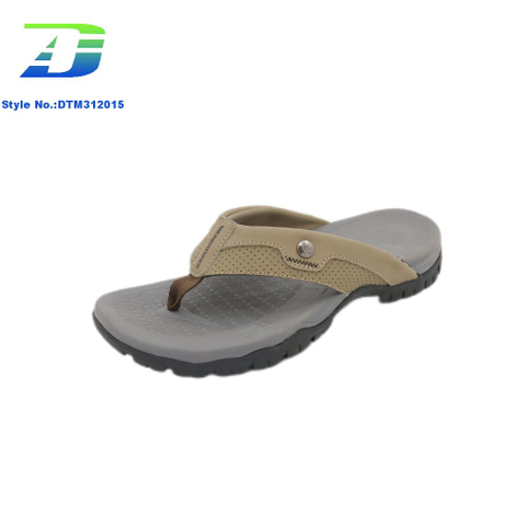 Men's Flip Flops Anti Slip and Wear-Resistant Summer Casual Slippers Beach Sandal