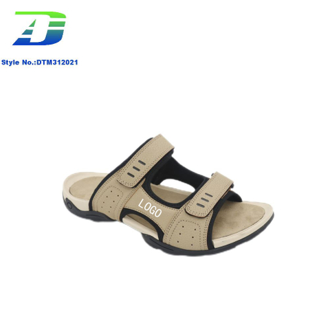 Summer New Velcro Beach Sandal Comfortable and Durable Men's Outdoor Slippers