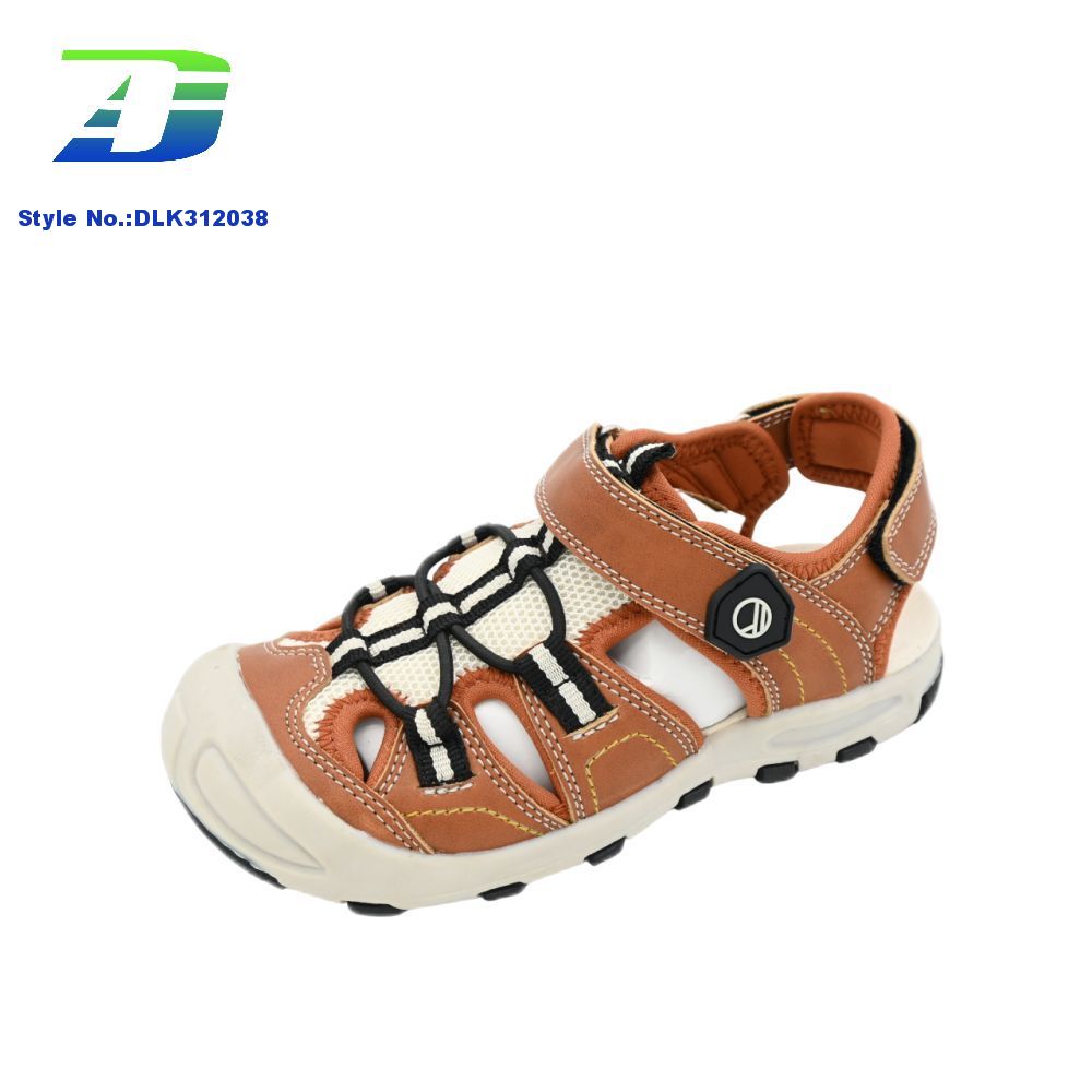 Summer Children\'s Breathable and Wear Resistant Beach Shoes Outdoor Anti Slip Mountaineering Sandal