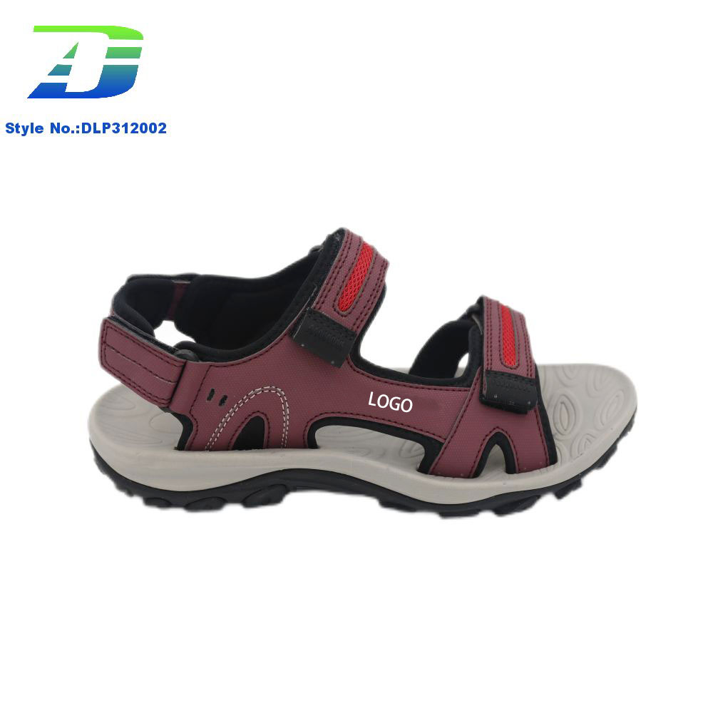 Unisex Sports Beach Shoes, Summer Flat Bottomed Casual Velcro Outdoor Sandal