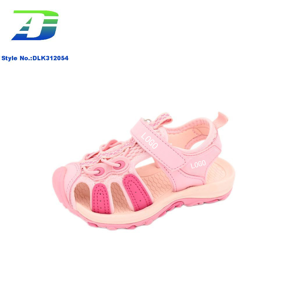 Boys and Girls Summer Outdoor Headband Anti Collision Sandal Breathable Non Slip Hiking and Mountaineering Shoes