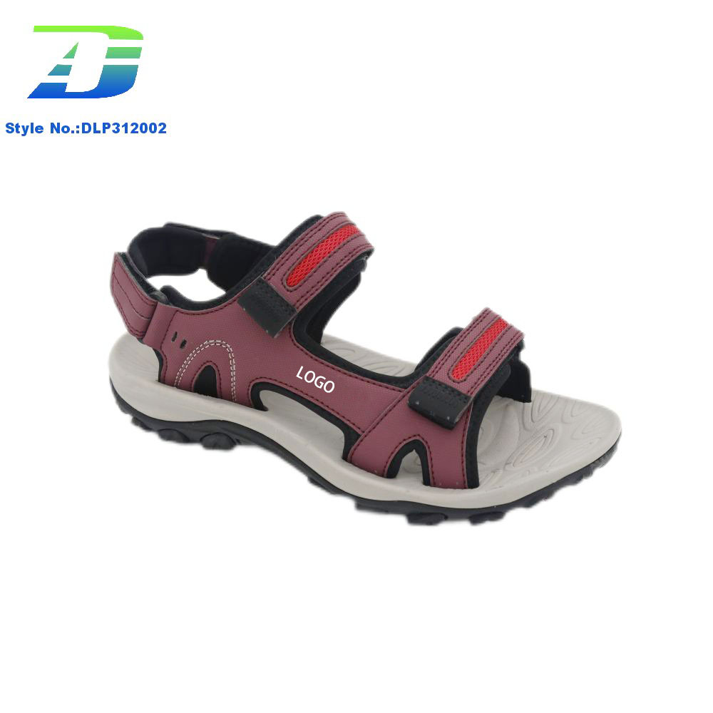 Unisex Sports Beach Shoes, Summer Flat Bottomed Casual Velcro Outdoor Sandal