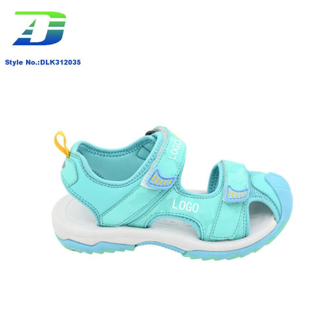 Summer Customize LOGO Closed Toe Kids Outdoor Sports Sandal Comfortable Beach Shoes Hiking Sandals