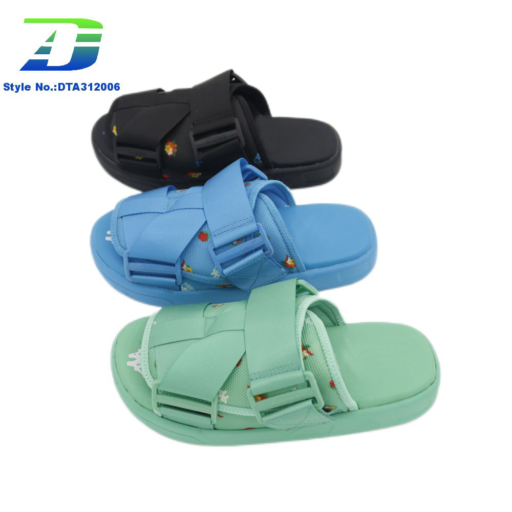 2024 New Slippers Couple Trendy One Line Slippers Indoor and Outdoor Sandal