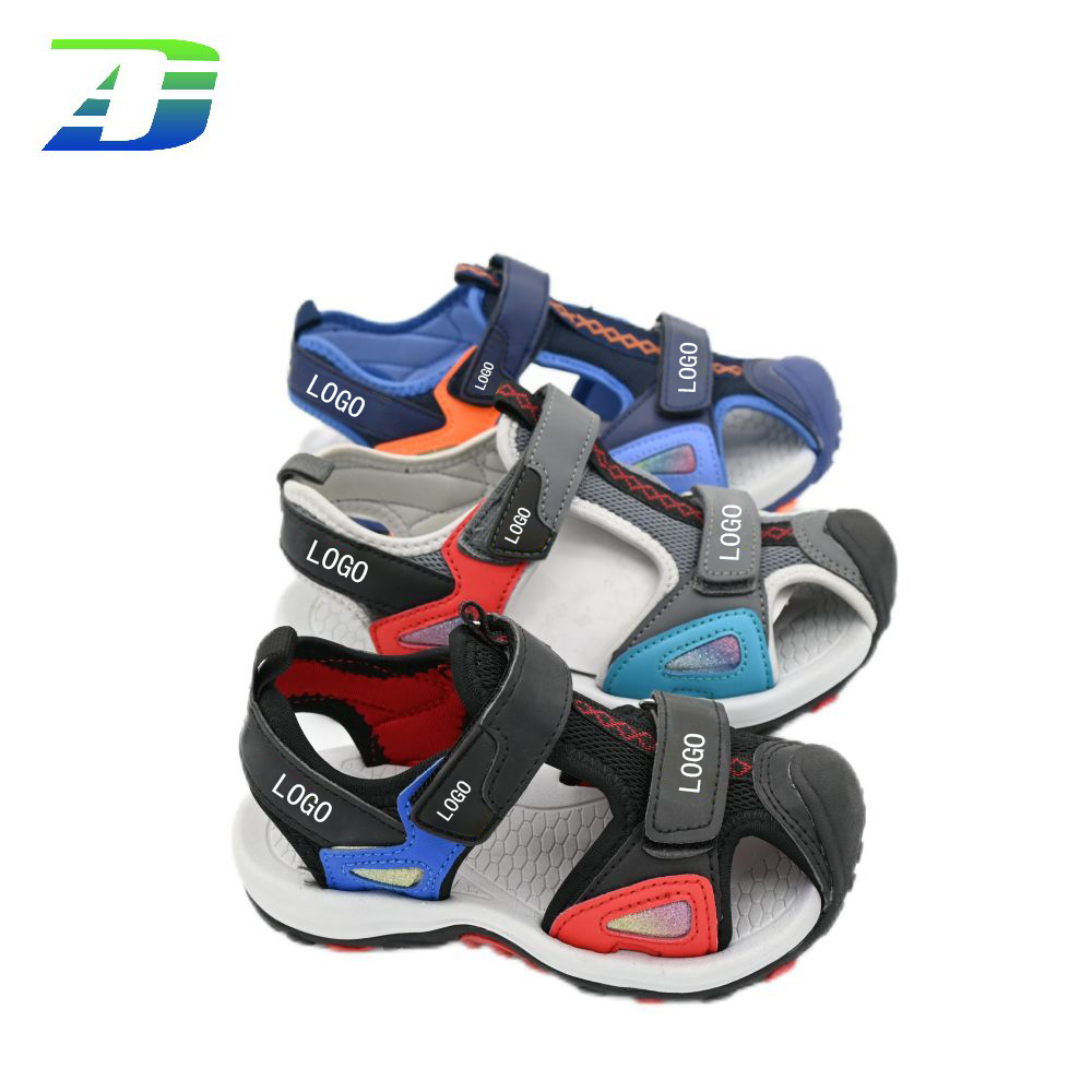 2024 New Kids Handsome and Fashionable Simple Outdoor Shoes Campus Sports Sandal