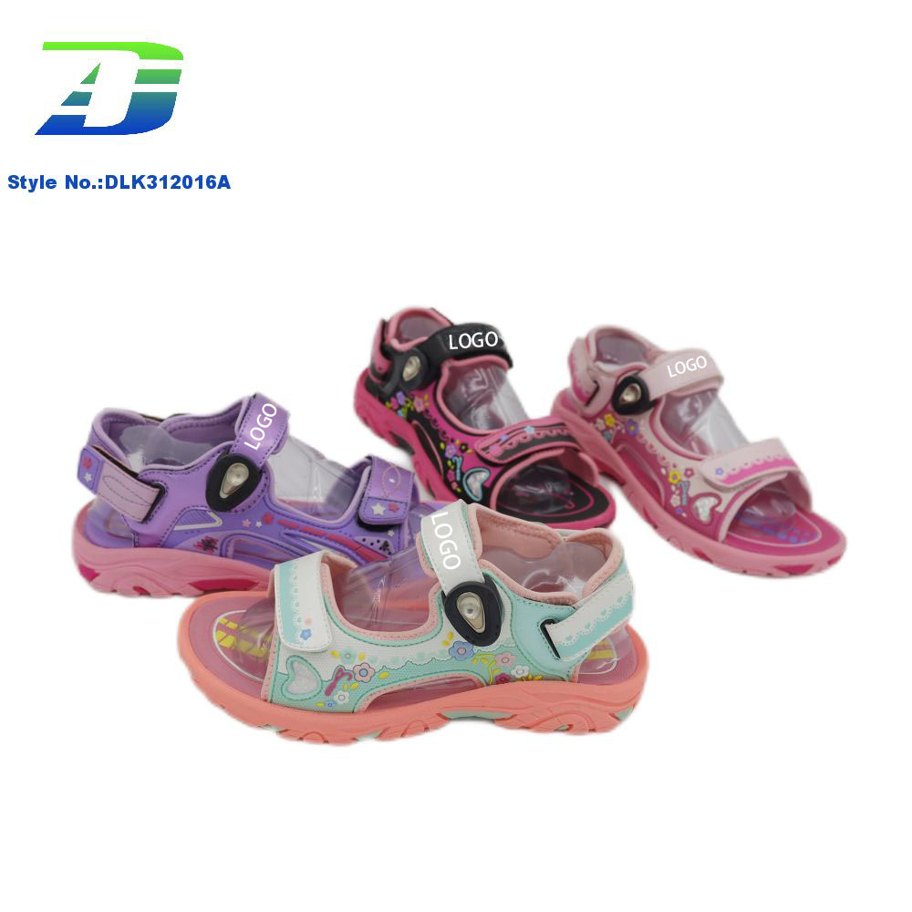 New Kids Cute Leisure Shoes Children\'s Outdoor Sandals Shock-Absorbing and Wear-Resistant Sandal