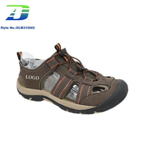 Summer New Men's Genuine Leather Sandal Fashion Casual High End Outdoor Shoes