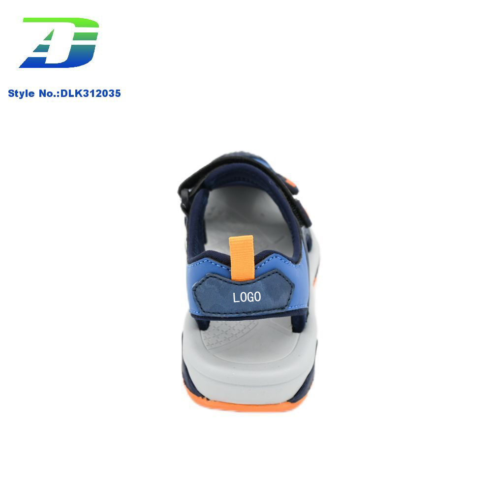 Summer Customize LOGO Closed Toe Kids Outdoor Sports Sandal Comfortable Beach Shoes Hiking Sandals