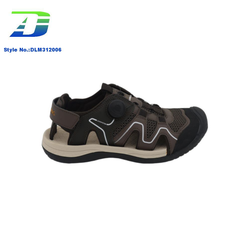 Spring/Summer New Style Breathable Close Toed Sports Sandals Outdoor Anti Slip and Water Wading Shoes Hiking Sandal