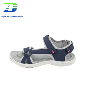 Summer New Fashion Versatile Velcro Women's Sandal Flat Bottom Outdoor Shoes