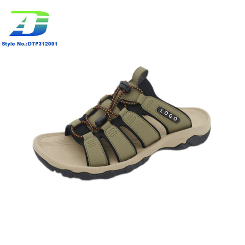 ODM OEM Outdoor Unisex Casual Men's Women Beach Shoes Open Toe Slippers Sandal