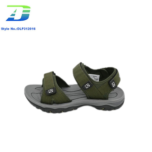 New Summer Men's and Women's Outdoor Fashion Simple Casual Beach Shoes Velcro Flat Sandal