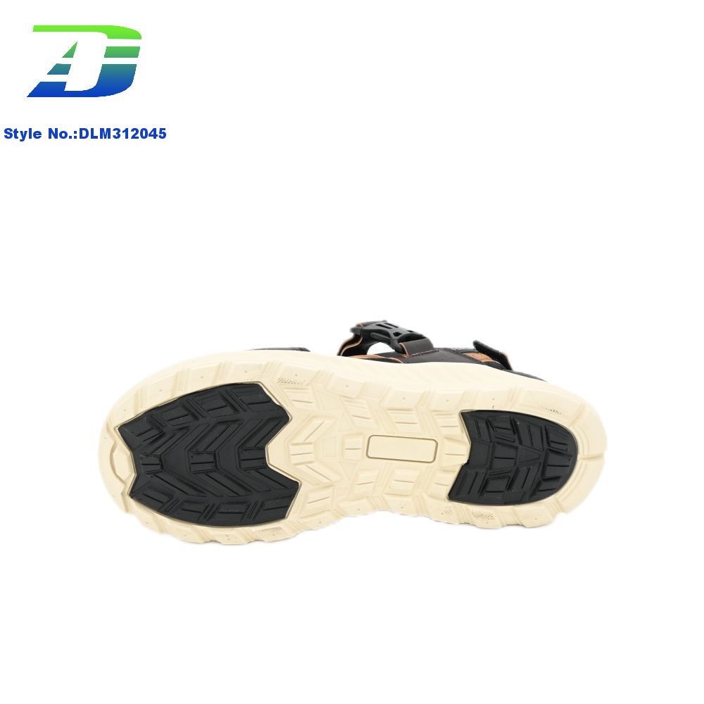 New Beach Shoes Men's Summer Breathable Flat Bottom Casual Sandal for Travel