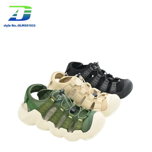 Outdoor Men's Summer Fashion Sandal Breathable and Toe-Protected