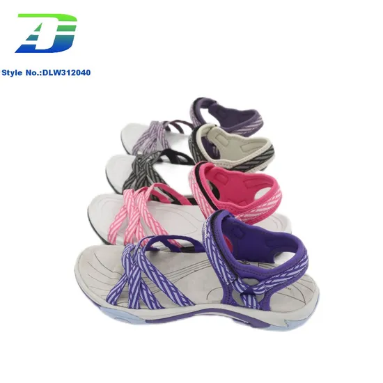 Summer New Women's Outdoor Sandal Lightweight and Non Slip Weaving Strap Wading Shoes