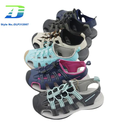 New Close-Toe Men's Women's PU Upper Outdoor Shoes Anti-Skid Anti-Collision Sandals Summer Hiking Sandal for Travel Mountain Climbing River Tracing