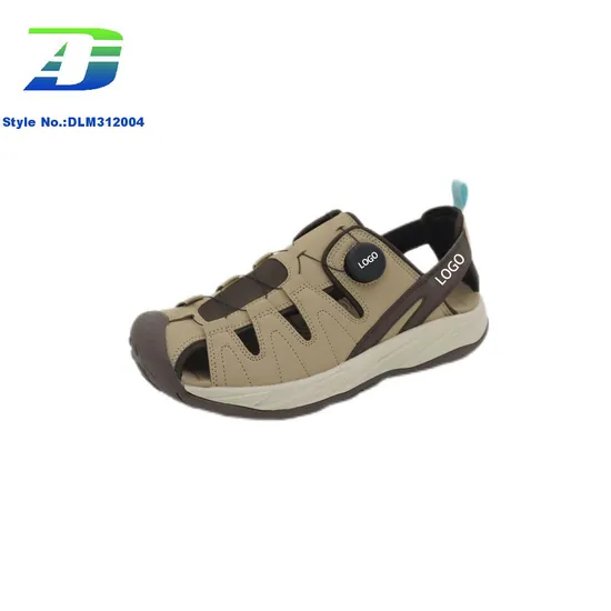 2024 New Close-Toed Anti Collision and Shock Absorbing Summer Hiking Shoes Men's Outdoor Casual Sandal