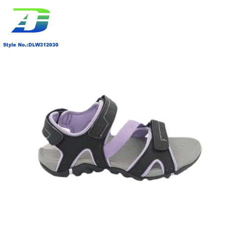 Women's Lightweight Sandal Summer PU and Webbing Upper Beach Sports Outdoor Shoes