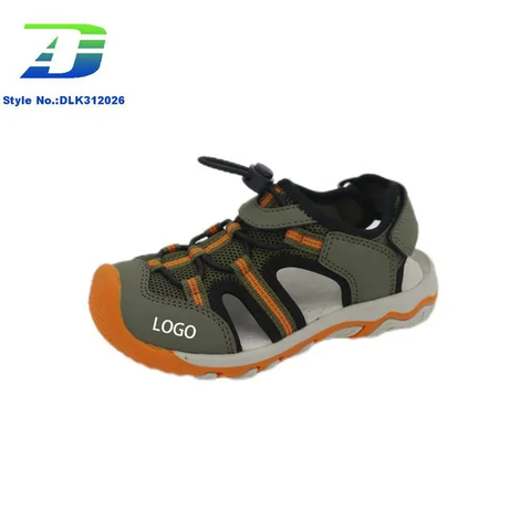 2024 New Children's Outdoor Fashion Wear Resistant Closed Toe Sports Sandal