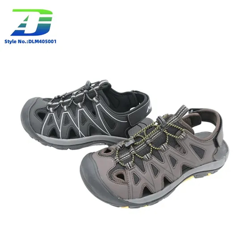 New Summer Beach Shoes Men′ S Summer Breathable Baotou Sports Sandal