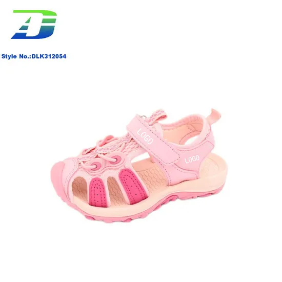 Boys and Girls Summer New Outdoor Headband Anti Collision Sandal Breathable Non Slip Hiking and Mountaineering Shoes