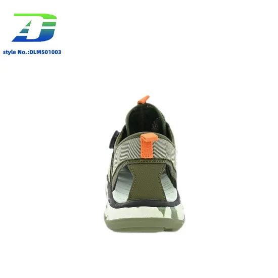 Fashion-Forward Outdoor Sandal with Durable Toe Protection for Men