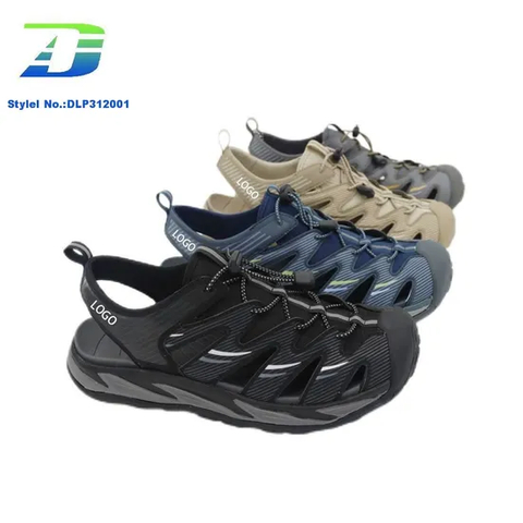 Summer New Outdoor Sports Beach Shoes Full Size Casual Men's and Lady's Closed Toe Sandal