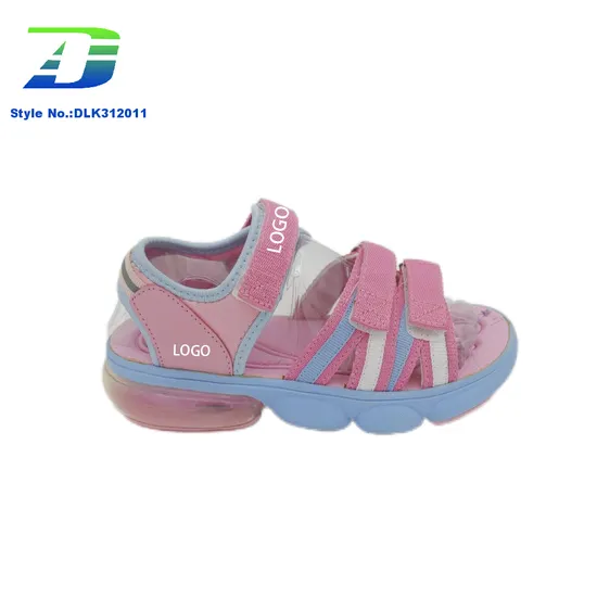 New Princess Style Children's Sports Sandal with Finished Shoe Upper