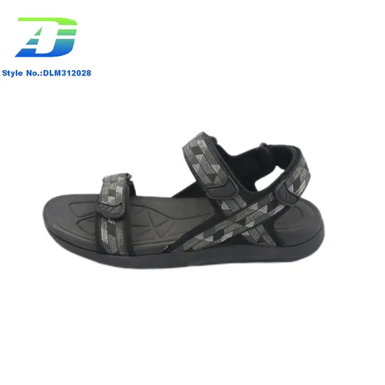 2024 Summer New Men's Outdoor Durable Sandal Finished Shoe Upper