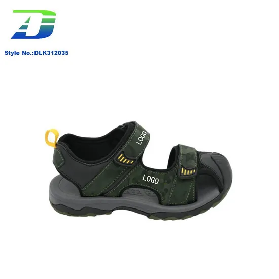 Multi Color Children's Fashion Anti Collision Shoes PU and Mesh Upper Outdoor Sandals