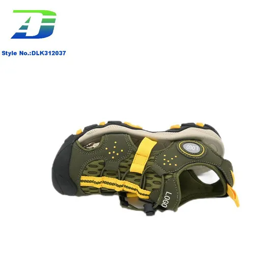Summer New Boys and Girls Breathable Beach Shoes Outdoor Anti Collision and Anti Slip Walking Sandal