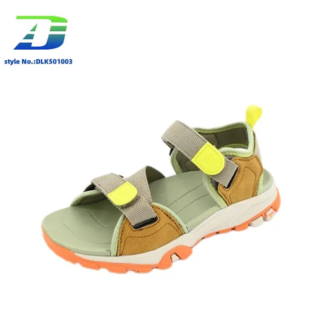 Woven Straps Outdoor Sandal with Eye-Catching Color Combinations