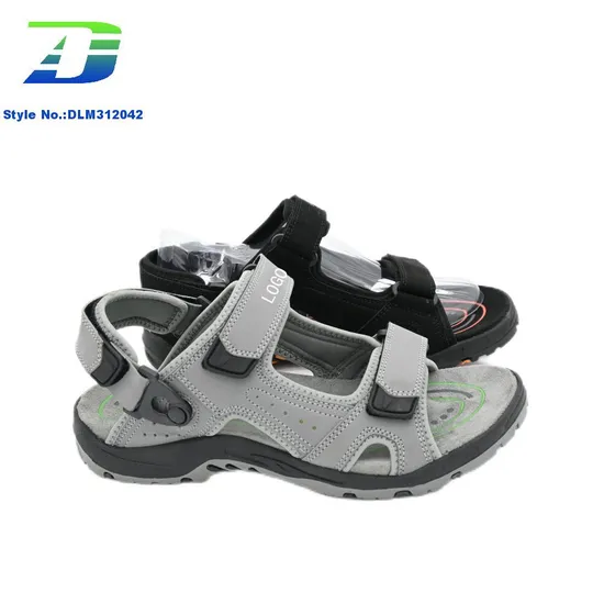 New Men's Summer Flat Bottom Shoes Comfortable and Anti Slip Simple Sandal