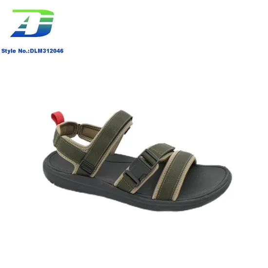 Classic Trendy Men's Shoes Outdoor Anti Slip and Wear Resistant Simple Sandal