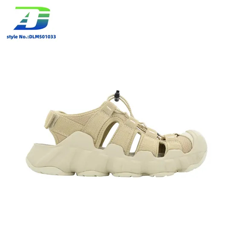 Outdoor Men's Summer Fashion Sandal Breathable and Toe-Protected