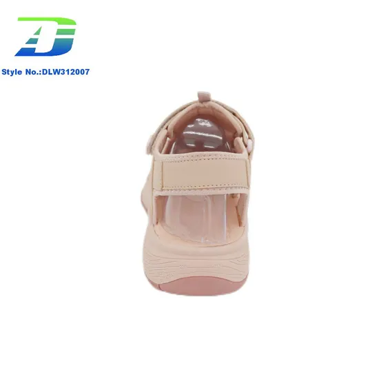 New Women's Anti-Skid Anti-Collision Outdoor Sandal PU and Webbing Hiking Shoes
