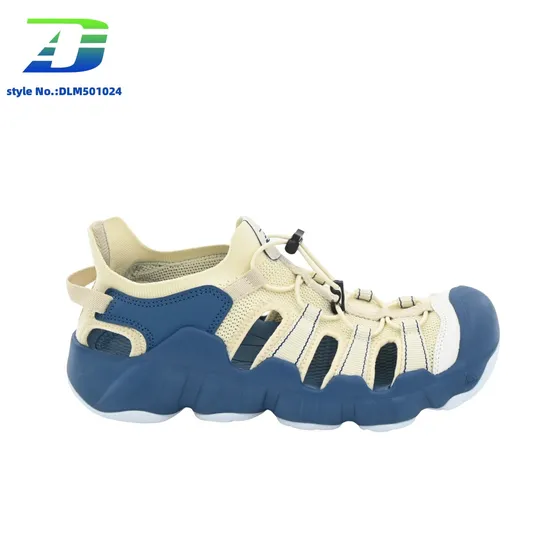Men's Versatile Color-Blocked Closed-Toe Sandal for Active Lifestyles