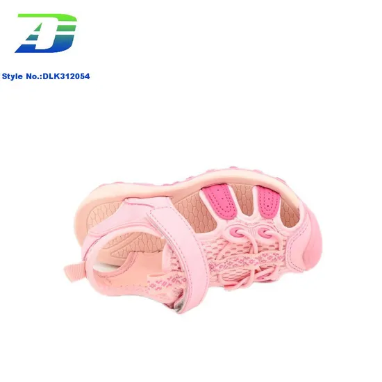 Boys and Girls Summer New Outdoor Headband Anti Collision Sandal Breathable Non Slip Hiking and Mountaineering Shoes
