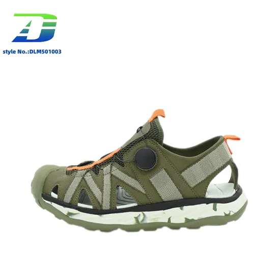 Stylish Men's Sandal with Enhanced Toe Protection for Everyday Adventure