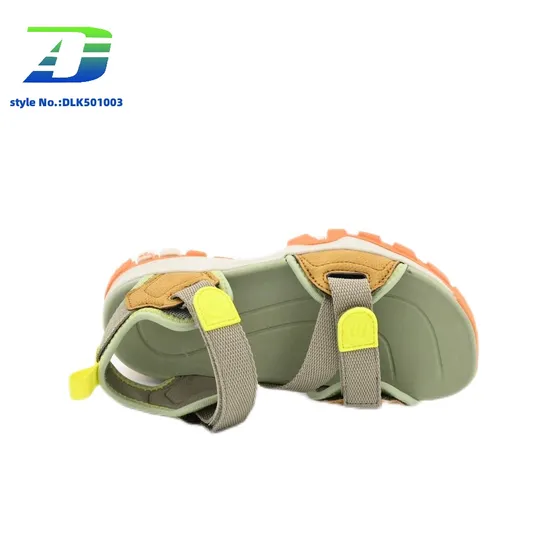 Woven Straps Outdoor Sandal with Eye-Catching Color Combinations
