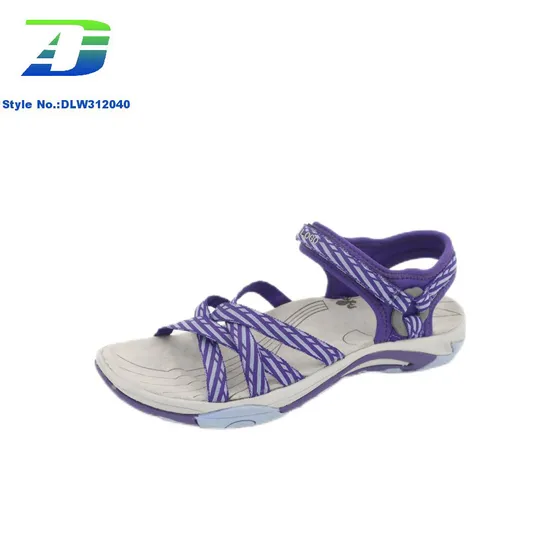 Summer New Women's Outdoor Sandal Lightweight and Non Slip Weaving Strap Wading Shoes