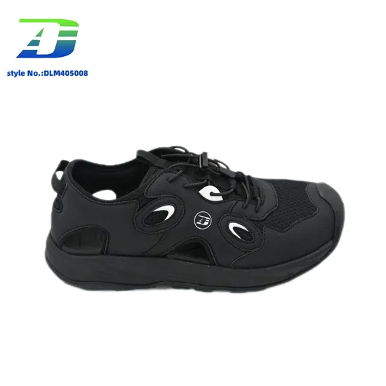 2024 Summer New Sports Anti Collision Closed Toe Sandal Men's Outdoor Beach Shoes