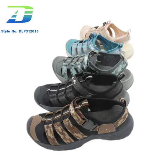 Summer Men's and Women's Webbing Upper Wading Beach Shoes Minimalist Headed Anti Collision Sports Sandal