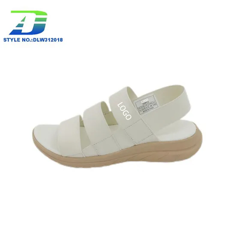 Quanzhou Factory Customizes Summer Casual Elastic Women's Shoes Comfortable Outdoor Walking Sandal
