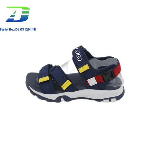 2024 New Simple Casual Sandal Children's Webbing Upper Comfortable and Breathable Outdoor Shoes