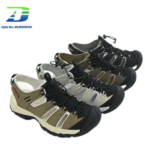 2025 New Men's Summer Baotou Beach Shoes Breathable Sports Sandal